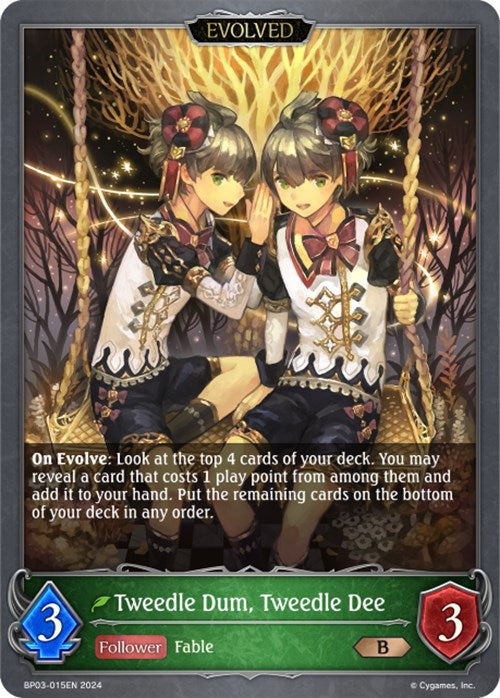 Tweedle Dum, Tweedle Dee (BP03-015EN) [Flame of Laevateinn] - Bushiroad - Card Brawlers | Quebec | Canada |