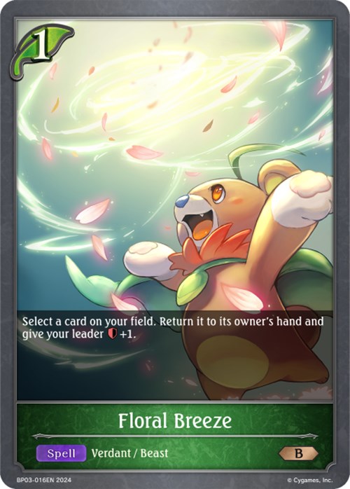 Floral Breeze (BP03-016EN) [Flame of Laevateinn] - Bushiroad - Card Brawlers | Quebec | Canada |