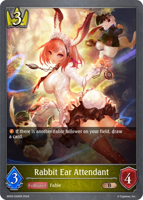 Rabbit Ear Attendant (BP03-029EN) [Flame of Laevateinn] - Bushiroad - Card Brawlers | Quebec | Canada |