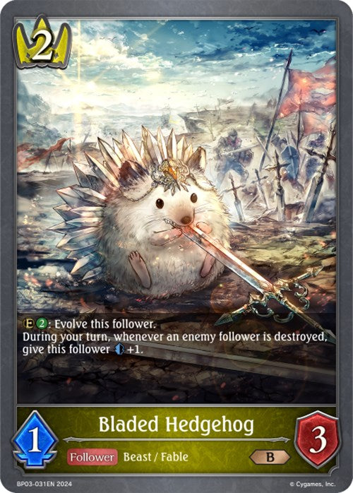 Bladed Hedgehog (BP03-031EN) [Flame of Laevateinn] - Bushiroad - Card Brawlers | Quebec | Canada |
