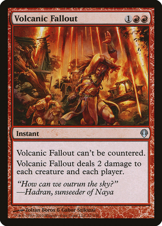 Volcanic Fallout [Archenemy] - Magic: The Gathering - Card Brawlers | Quebec | Canada |