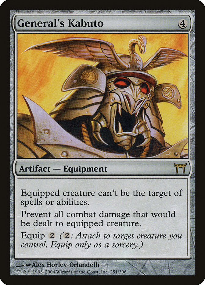 General's Kabuto [Champions of Kamigawa] - Magic: The Gathering - Card Brawlers | Quebec | Canada |