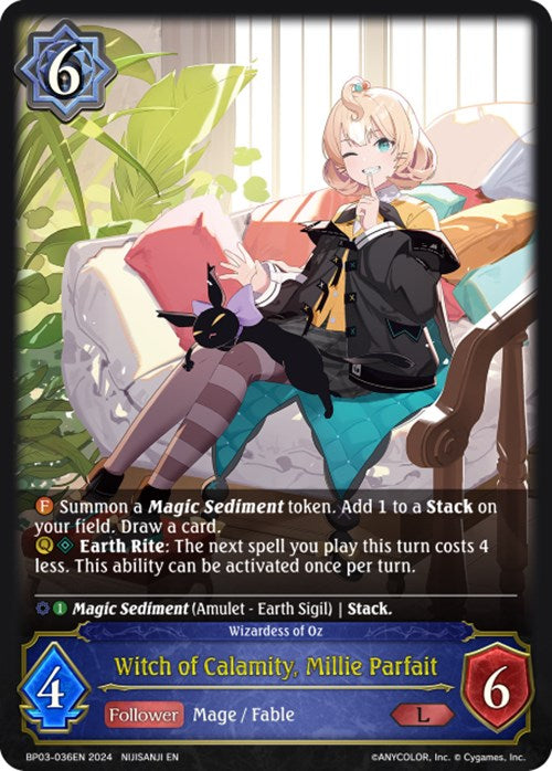 Witch of Calamity, Millie Parfait (BP03-036EN) [Flame of Laevateinn] - Bushiroad - Card Brawlers | Quebec | Canada |