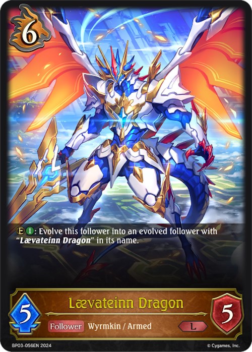 Laevateinn Dragon (BP03-056EN) [Flame of Laevateinn] - Bushiroad - Card Brawlers | Quebec | Canada |