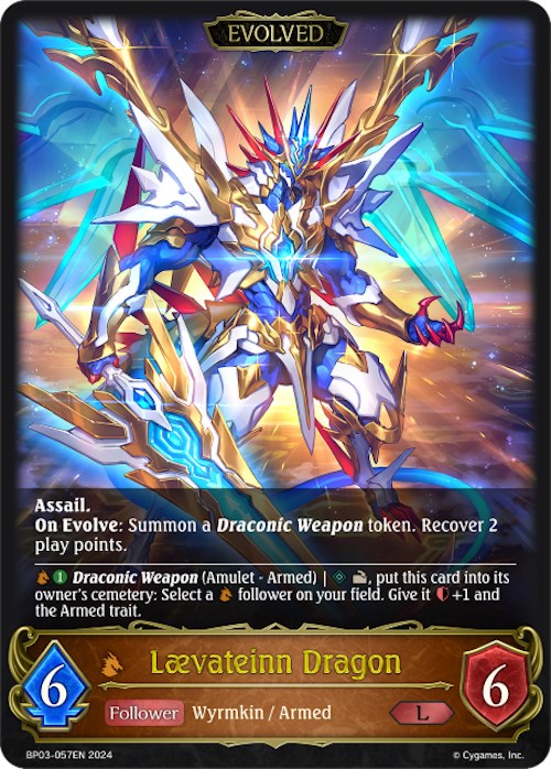 Laevateinn Dragon (BP03-057EN) [Flame of Laevateinn] - Bushiroad - Card Brawlers | Quebec | Canada |