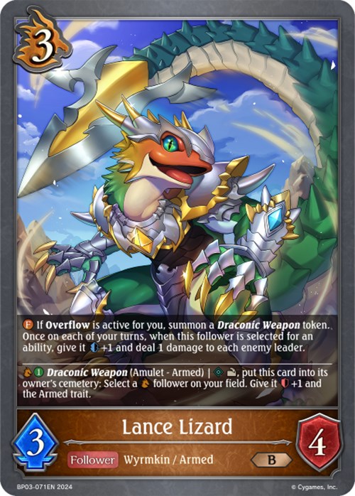 Lance Lizard (BP03-071EN) [Flame of Laevateinn] - Bushiroad - Card Brawlers | Quebec | Canada |