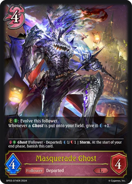 Masquerade Ghost (BP03-074EN) [Flame of Laevateinn] - Bushiroad - Card Brawlers | Quebec | Canada |