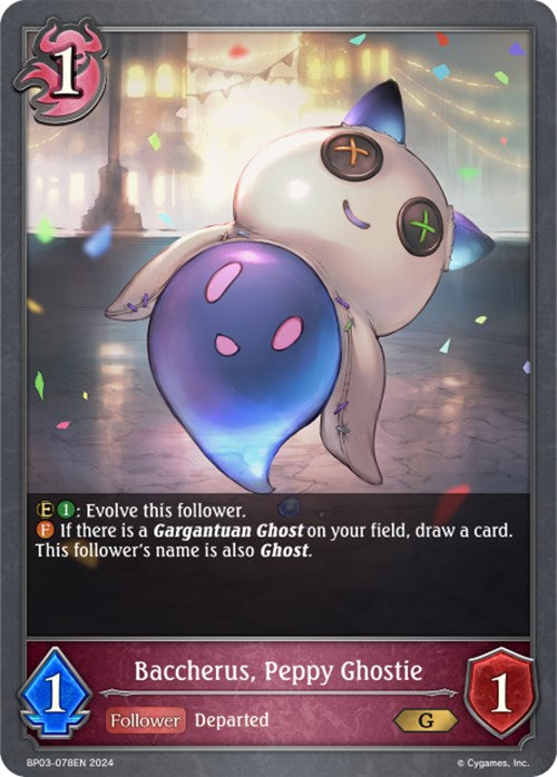 Baccherus, Peppy Ghostie (BP03-078EN) [Flame of Laevateinn] - Bushiroad - Card Brawlers | Quebec | Canada |