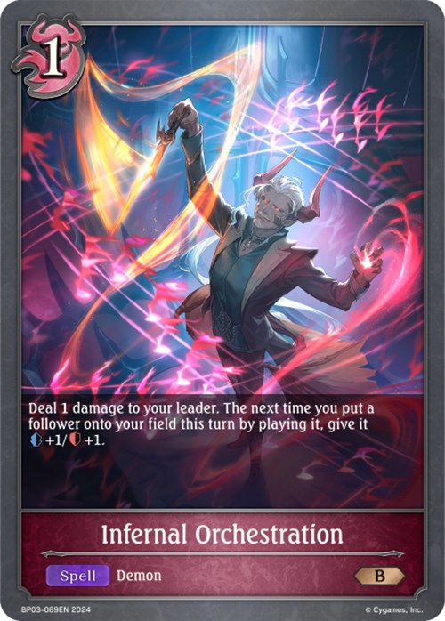 Infernal Orchestration (BP03-089EN) [Flame of Laevateinn] - Bushiroad - Card Brawlers | Quebec | Canada |