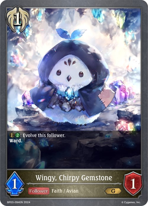 Wingy, Chirpy Gemstone (BP03-094EN) [Flame of Laevateinn] - Bushiroad - Card Brawlers | Quebec | Canada |