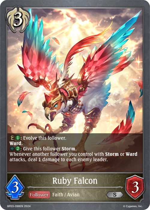 Ruby Falcon (BP03-098EN) [Flame of Laevateinn] - Bushiroad - Card Brawlers | Quebec | Canada |