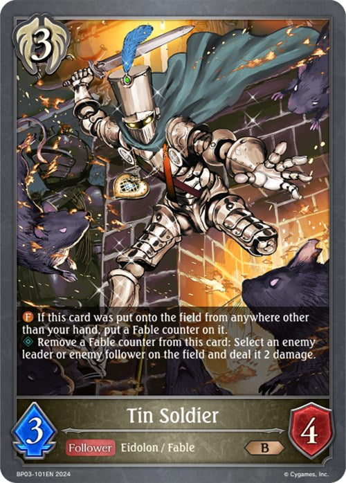 Tin Soldier (BP03-101EN) [Flame of Laevateinn] - Bushiroad - Card Brawlers | Quebec | Canada |