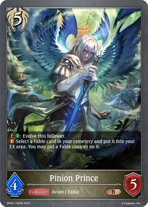 Pinion Prince (BP03-102EN) [Flame of Laevateinn] - Bushiroad - Card Brawlers | Quebec | Canada |