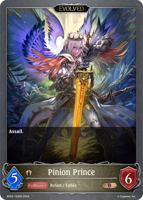 Pinion Prince (BP03-103EN) [Flame of Laevateinn] - Bushiroad - Card Brawlers | Quebec | Canada |