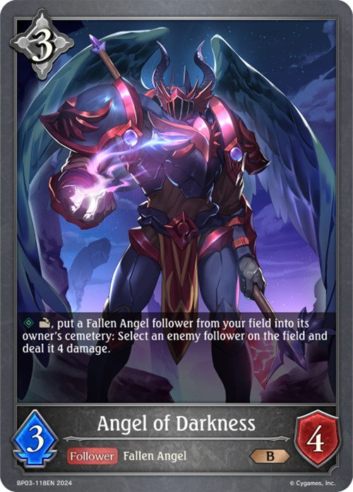 Angel of Darkness (BP03-118EN) [Flame of Laevateinn] - Bushiroad - Card Brawlers | Quebec | Canada |