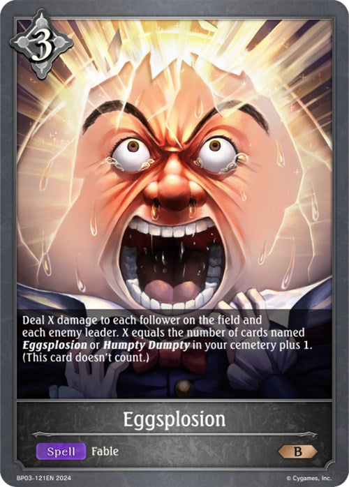 Eggsplosion (BP03-121EN) [Flame of Laevateinn] - Bushiroad - Card Brawlers | Quebec | Canada |