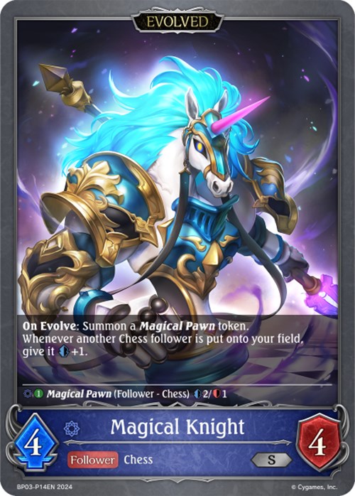 Magical Knight (Evolved) (BP03-P14EN) [Flame of Laevateinn] - Bushiroad - Card Brawlers | Quebec | Canada |
