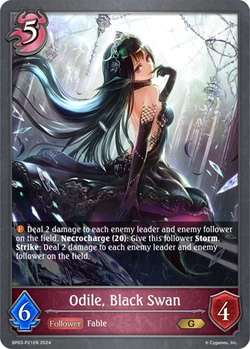 Odile, Black Swan (BP03-P21EN) [Flame of Laevateinn] - Bushiroad - Card Brawlers | Quebec | Canada |
