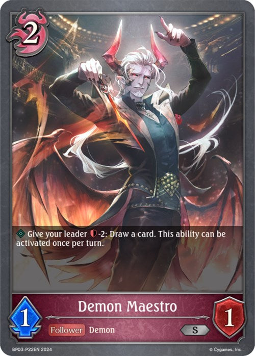 Demon Maestro (BP03-P22EN) [Flame of Laevateinn] - Bushiroad - Card Brawlers | Quebec | Canada |