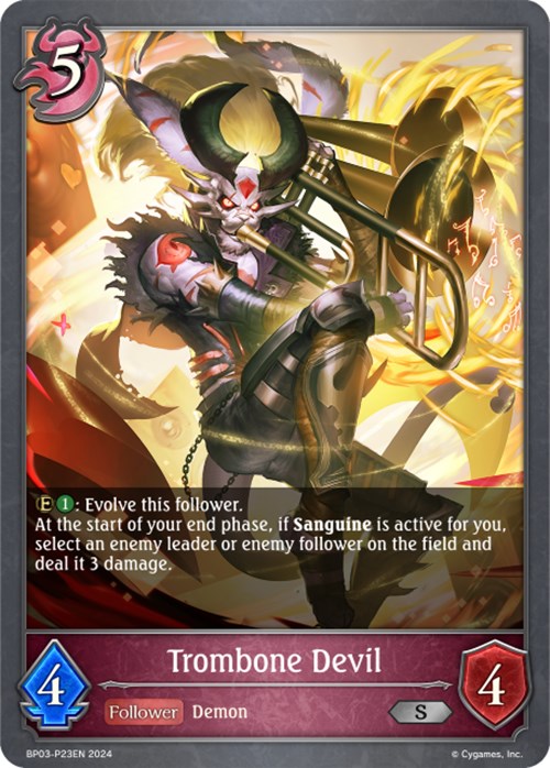 Trombone Devil (BP03-P23EN) [Flame of Laevateinn] - Bushiroad - Card Brawlers | Quebec | Canada |