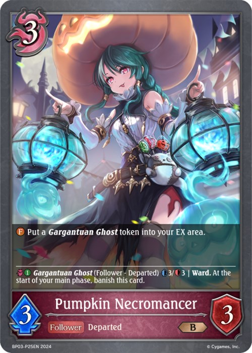 Pumpkin Necromancer (BP03-P25EN) [Flame of Laevateinn] - Bushiroad - Card Brawlers | Quebec | Canada |