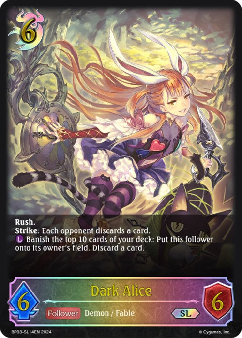 Dark Alice (BP03-SL14EN) [Flame of Laevateinn] - Bushiroad - Card Brawlers | Quebec | Canada |