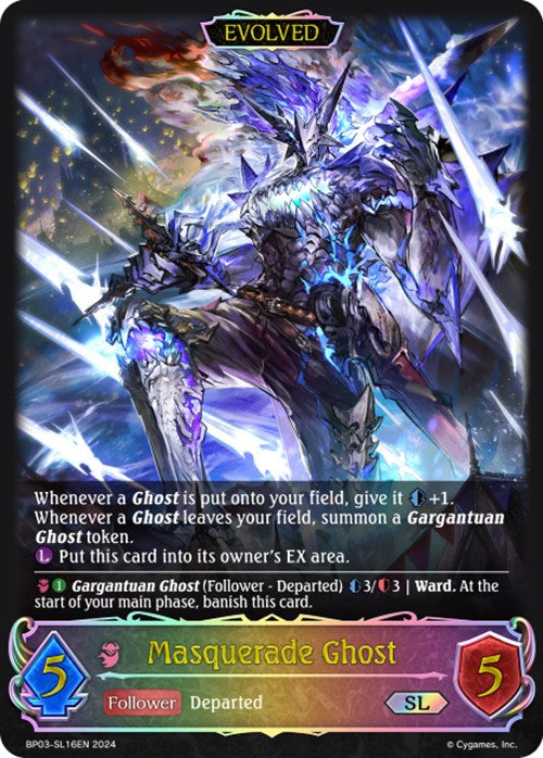 Masquerade Ghost (BP03-SL16EN) [Flame of Laevateinn] - Bushiroad - Card Brawlers | Quebec | Canada |