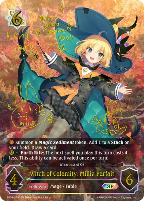 Witch of Calamity, Millie Parfait (BP03-SP01EN) [Flame of Laevateinn] - Bushiroad - Card Brawlers | Quebec | Canada |