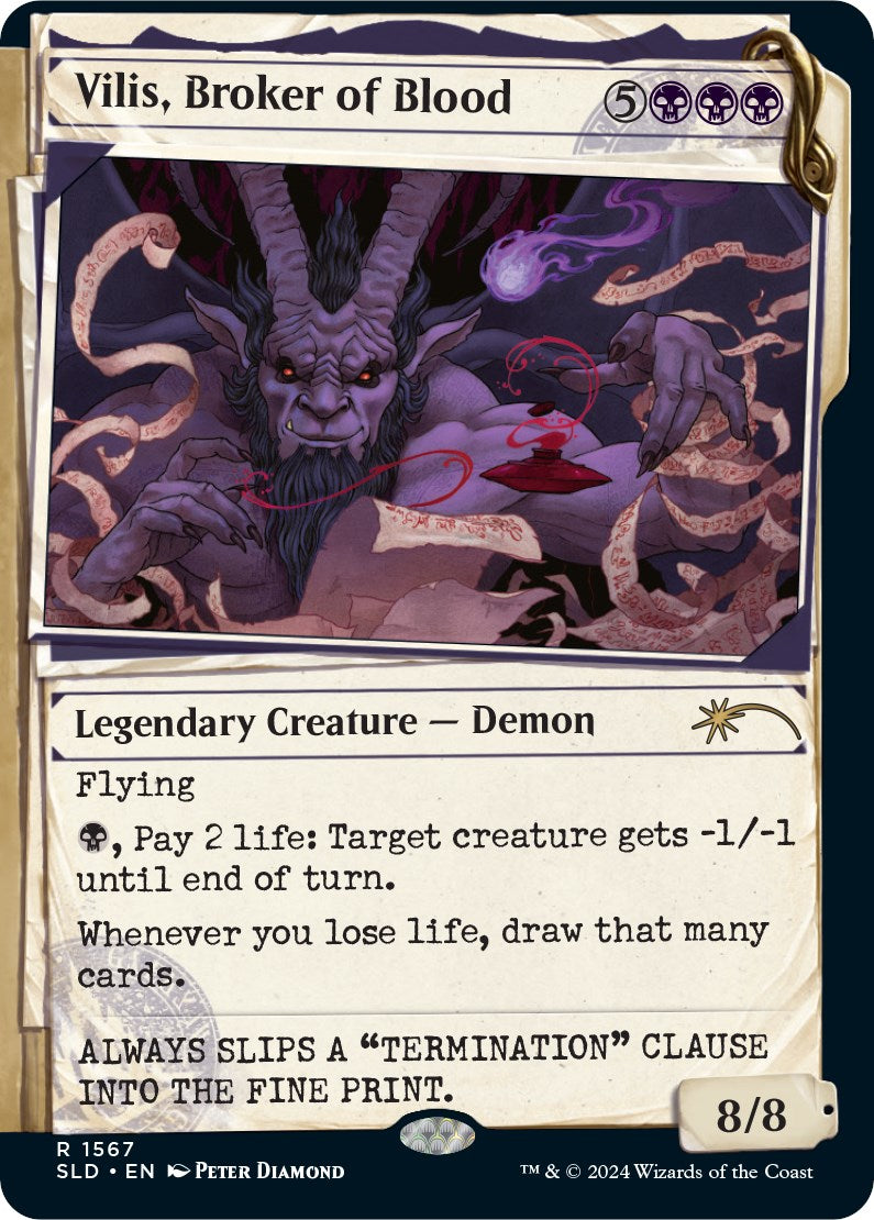 Vilis, Broker of Blood [Secret Lair Drop Series] - Magic: The Gathering - Card Brawlers | Quebec | Canada |