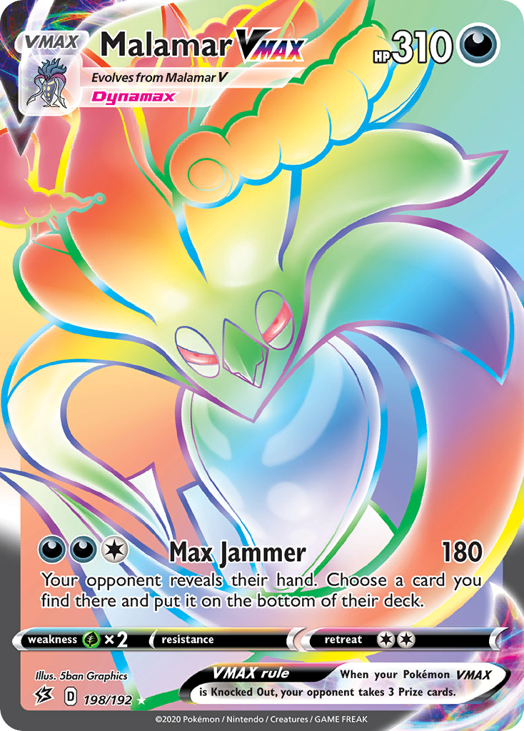 Malamar VMAX (198/192) [Sword & Shield: Rebel Clash] - Pokémon - Card Brawlers | Quebec | Canada |