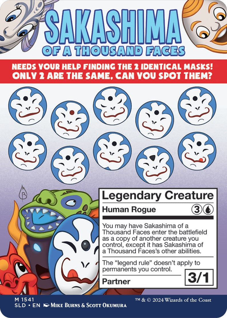 Sakashima of a Thousand Faces [Secret Lair Drop Series] - Magic: The Gathering - Card Brawlers | Quebec | Canada |