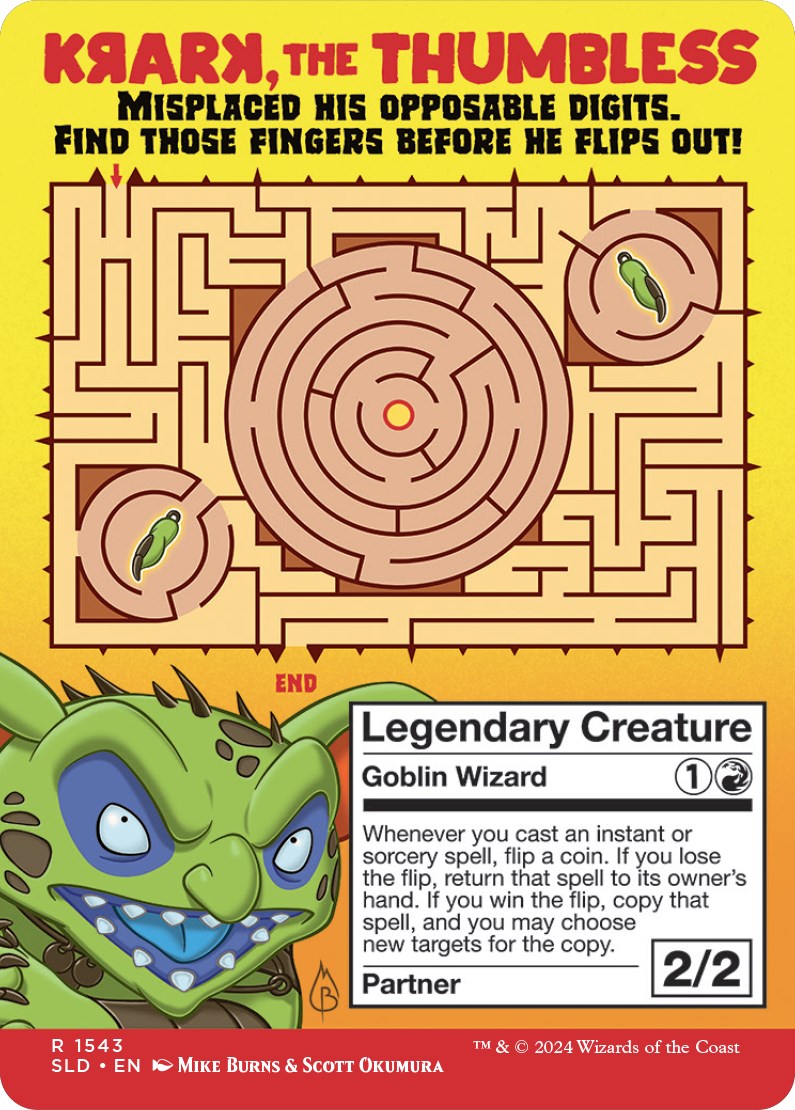 Krark, the Thumbless [Secret Lair Drop Series] - Magic: The Gathering - Card Brawlers | Quebec | Canada |