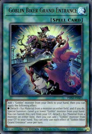 Goblin Biker Grand Entrance [PHNI-ENSP1] Ultra Rare - Yu-Gi-Oh! - Card Brawlers | Quebec | Canada |