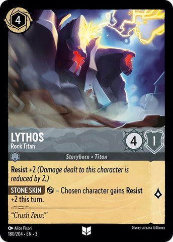 Lythos - Rock Titan (180/204) [Into the Inklands] - Card Brawlers | Quebec | Canada | Yu-Gi-Oh!