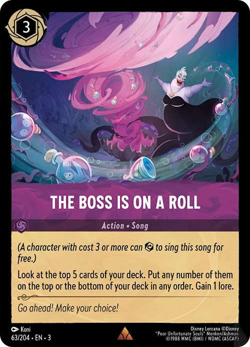 The Boss is on a Roll (63/204) [Into the Inklands] - Card Brawlers | Quebec | Canada | Yu-Gi-Oh!