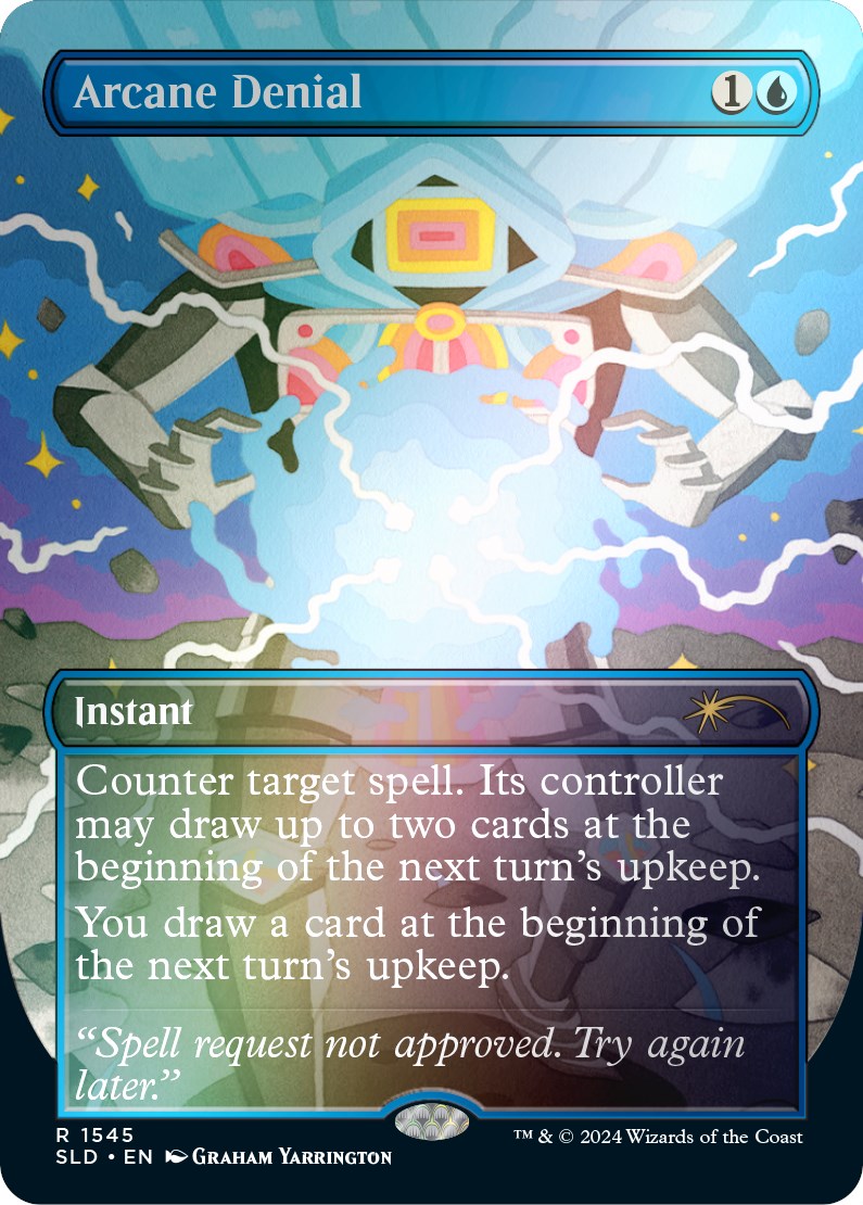 Arcane Denial (Rainbow Foil) [Secret Lair Drop Series] - Magic: The Gathering - Card Brawlers | Quebec | Canada |