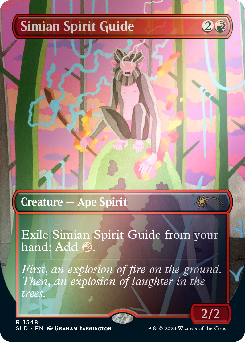 Simian Spirit Guide (Rainbow Foil) [Secret Lair Drop Series] - Magic: The Gathering - Card Brawlers | Quebec | Canada |