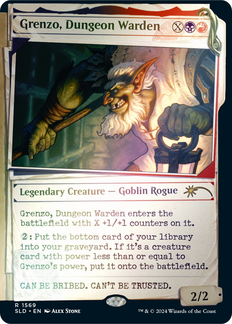 Grenzo, Dungeon Warden (Rainbow Foil) [Secret Lair Drop Series] - Magic: The Gathering - Card Brawlers | Quebec | Canada |