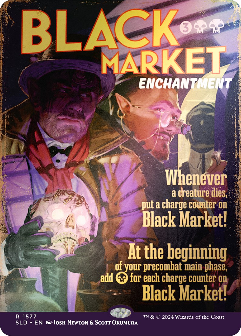 Black Market (Rainbow Foil) [Secret Lair Drop Series] - Magic: The Gathering - Card Brawlers | Quebec | Canada |
