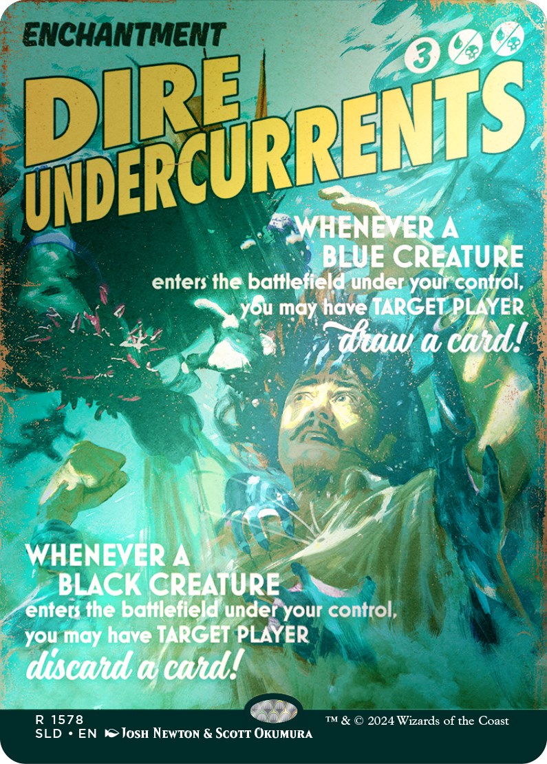 Dire Undercurrents (Rainbow Foil) [Secret Lair Drop Series] - Magic: The Gathering - Card Brawlers | Quebec | Canada |