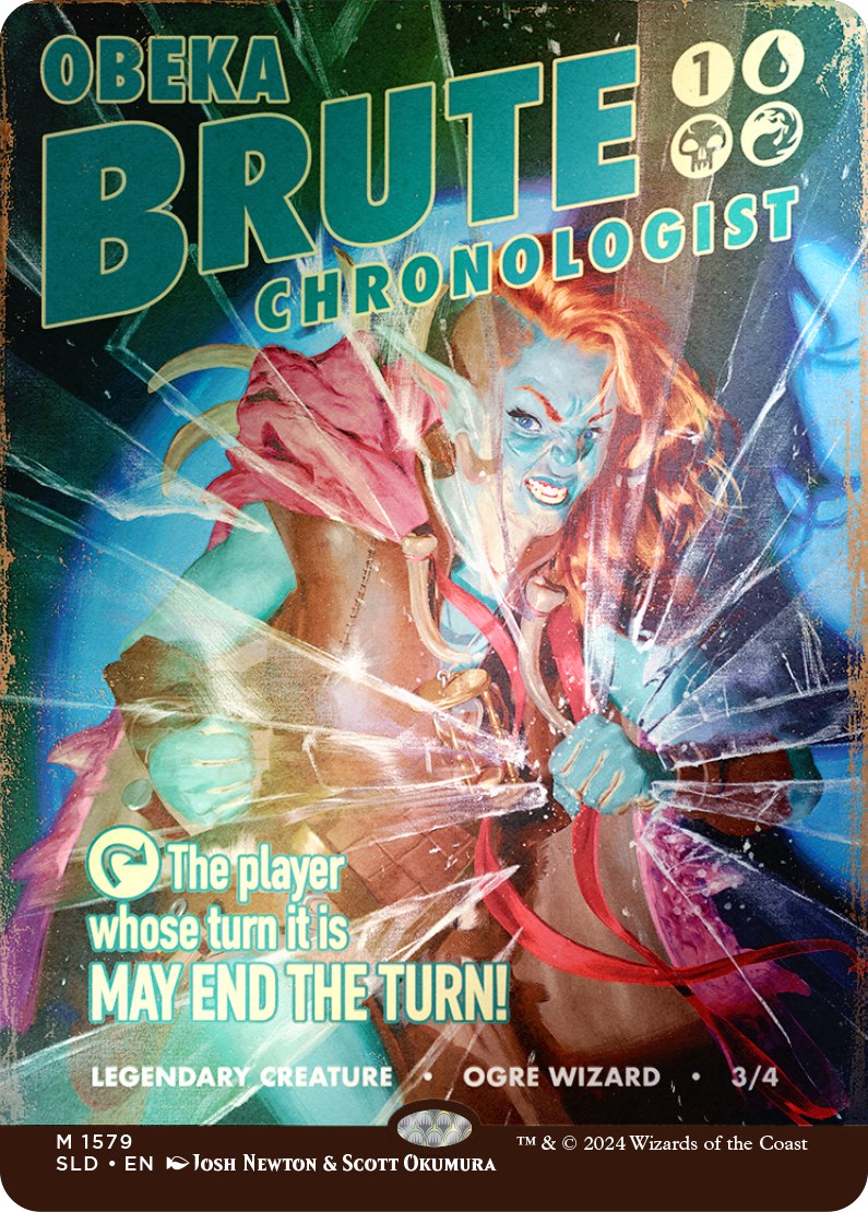 Obeka, Brute Chronologist (Rainbow Foil) [Secret Lair Drop Series] - Magic: The Gathering - Card Brawlers | Quebec | Canada |
