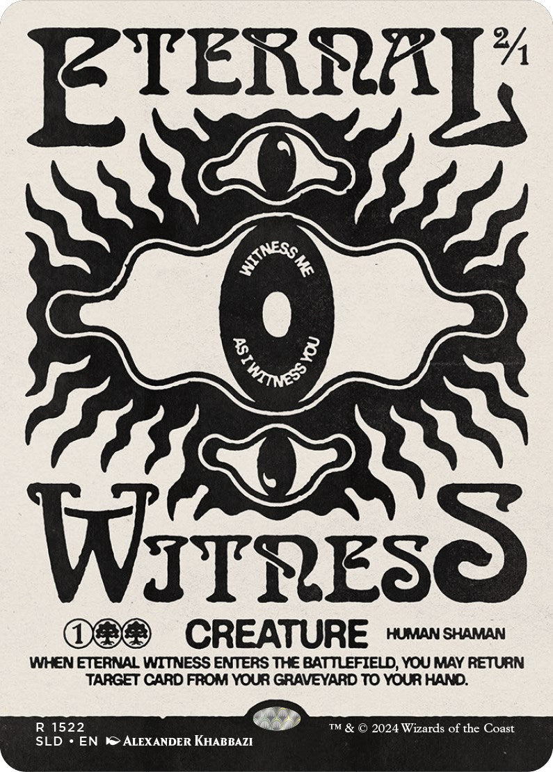 Eternal Witness (1522) [Secret Lair Drop Series] - Magic: The Gathering - Card Brawlers | Quebec | Canada |