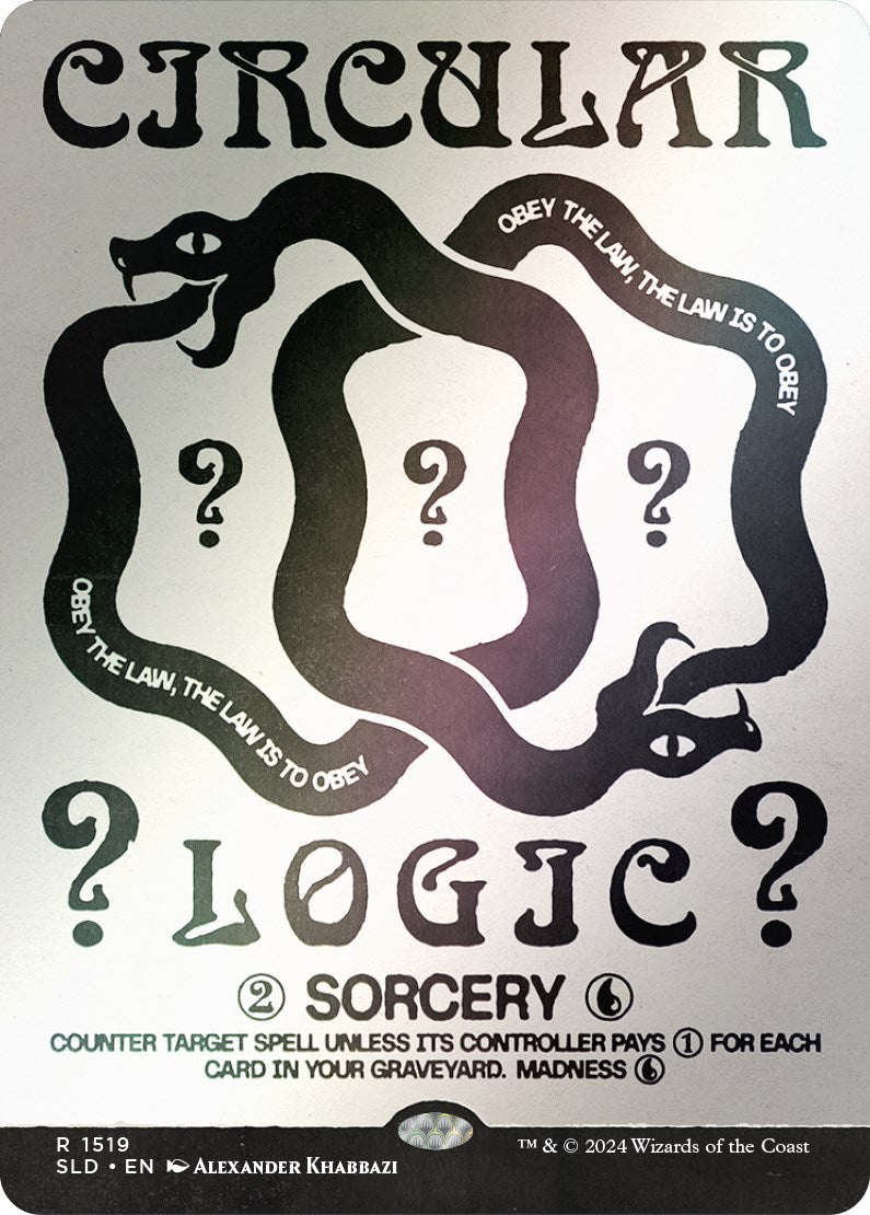 Circular Logic (Rainbow Foil) [Secret Lair Drop Series] - Magic: The Gathering - Card Brawlers | Quebec | Canada |
