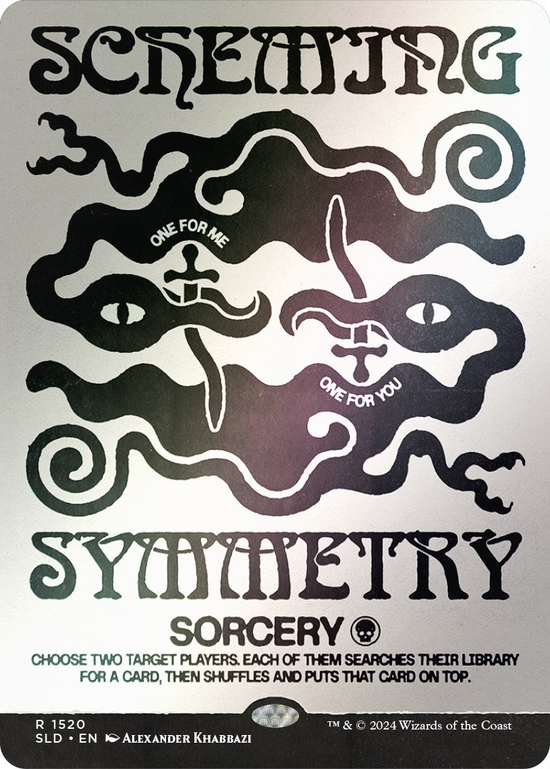 Scheming Symmetry (Rainbow Foil) [Secret Lair Drop Series] - Magic: The Gathering - Card Brawlers | Quebec | Canada |