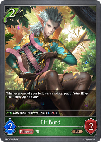 Elf Bard (PR-045EN) [Promotional Cards]