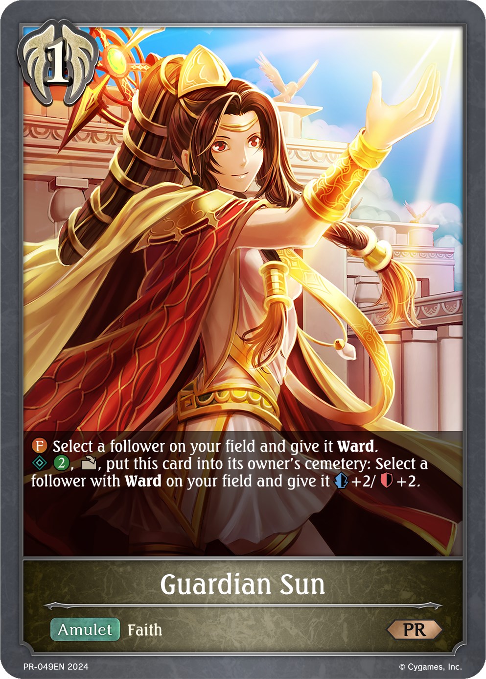 Guardian Sun (PR-049EN) [Promotional Cards] - Bushiroad - Card Brawlers | Quebec | Canada |