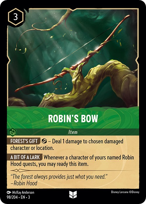 Robin's Bow (98/204) [Into the Inklands] - Card Brawlers | Quebec | Canada | Yu-Gi-Oh!