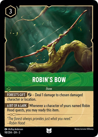 Robin's Bow (98/204) [Into the Inklands] - Card Brawlers | Quebec | Canada | Yu-Gi-Oh!