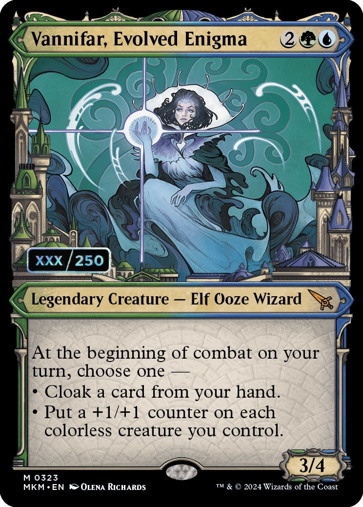 Vannifar, Evolved Enigma (Serialized) [Murders at Karlov Manor] - Magic: The Gathering - Card Brawlers | Quebec | Canada |