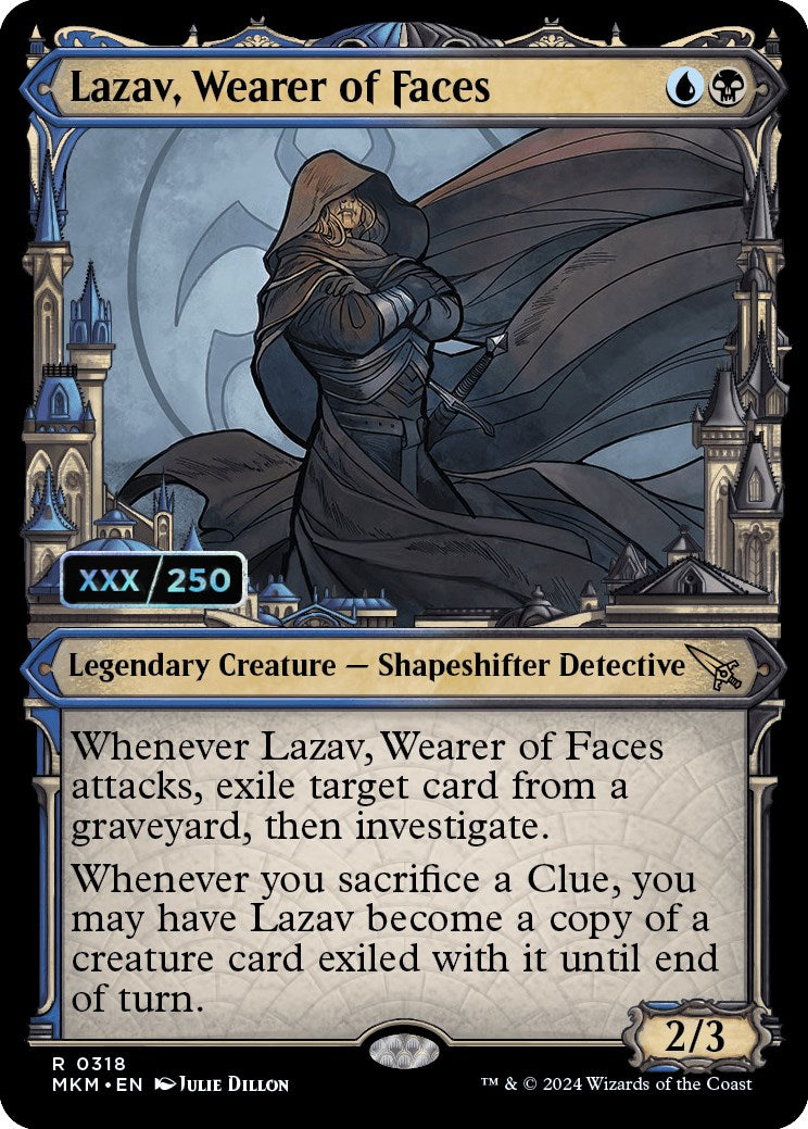 Lazav, Wearer of Faces (Serialized) [Murders at Karlov Manor] - Magic: The Gathering - Card Brawlers | Quebec | Canada |